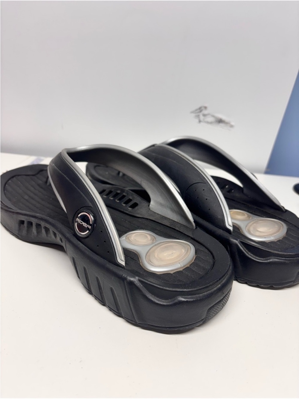 Rider Men's Cross Strap Sport
Sandals - Black - Size 12